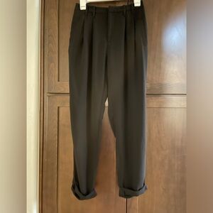 Urban outfitters - womens ankle trousers - black